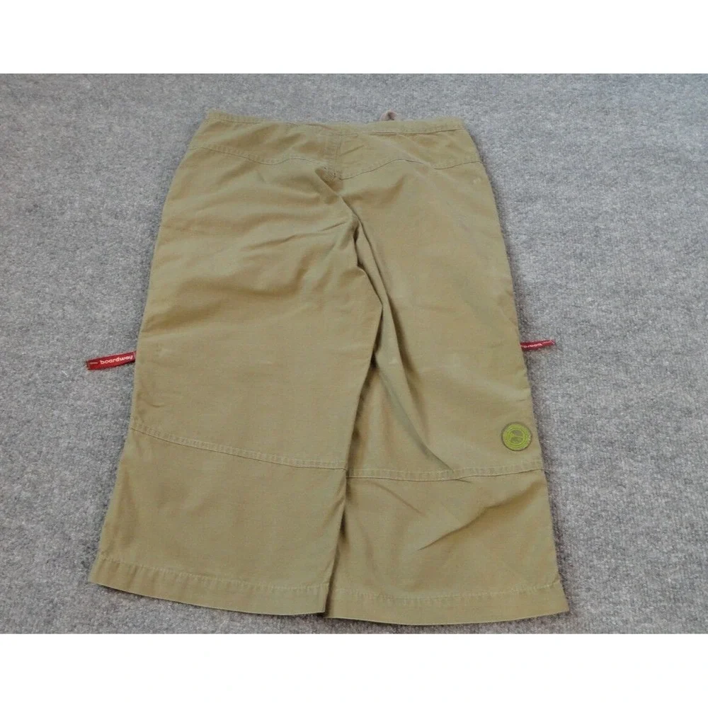 Boardway Shorts Men's 29x16 Chino Knee Length Cargo Army Green Hiking Outdoor